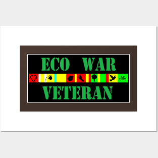 ECO WAR VETERAN Posters and Art